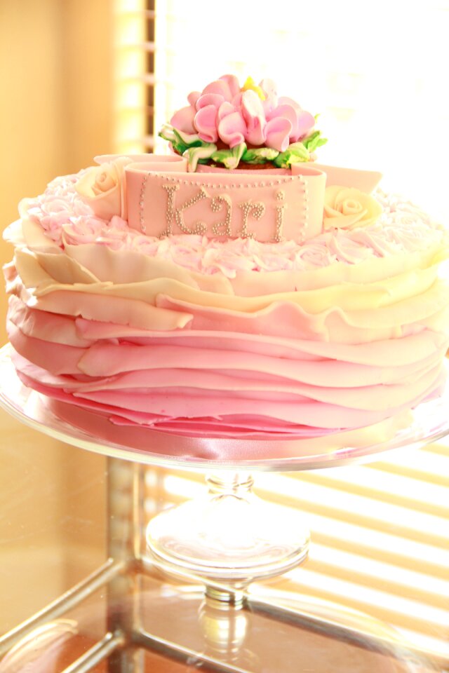 Birthday celebration wedding