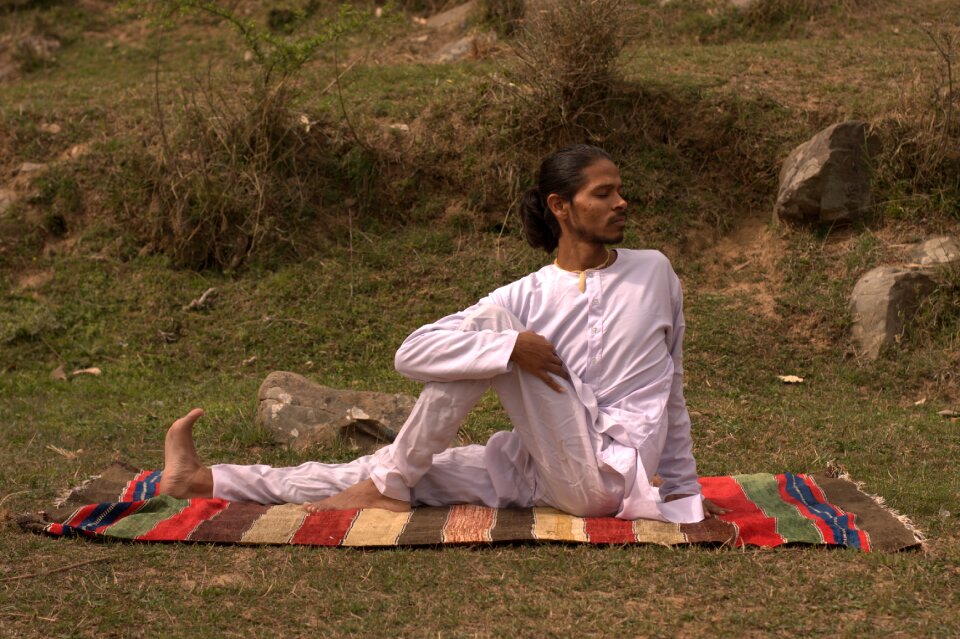 Symbol ethnic meditation
