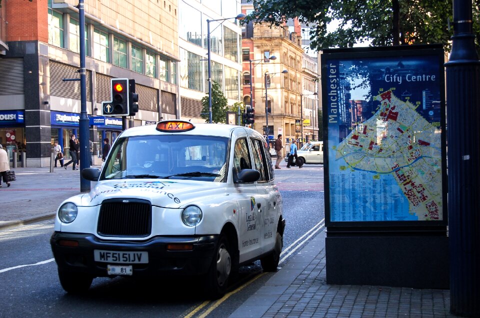 England taxi street