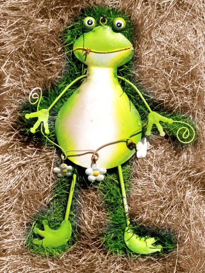 Close up toad maerechenfiguren