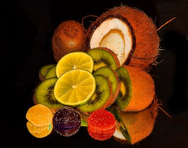 Candys colorful citrus