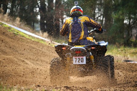 Atv race all-terrain vehicle