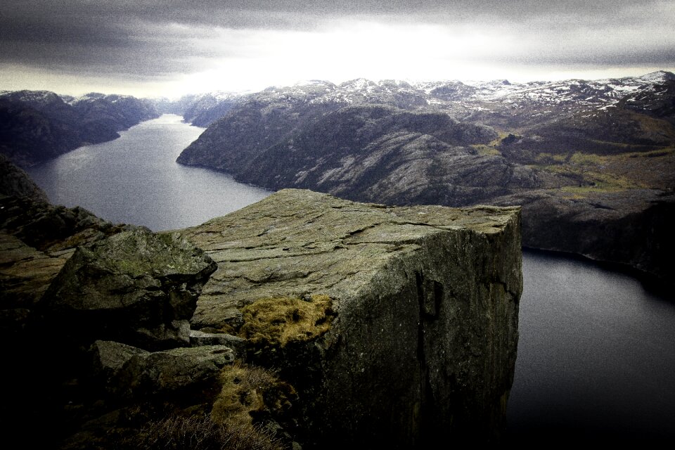 Fjords preikestolen view
