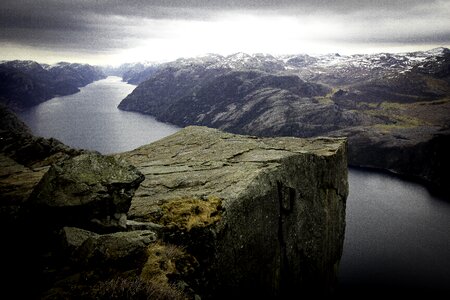 Fjords preikestolen view