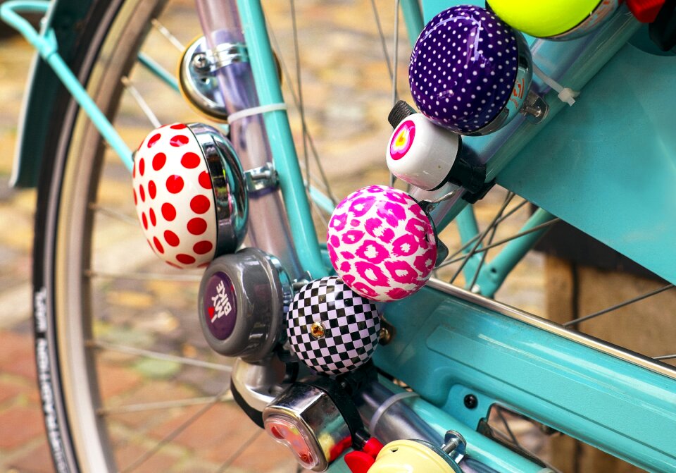 Klingelingeling colorful bicycle accessories
