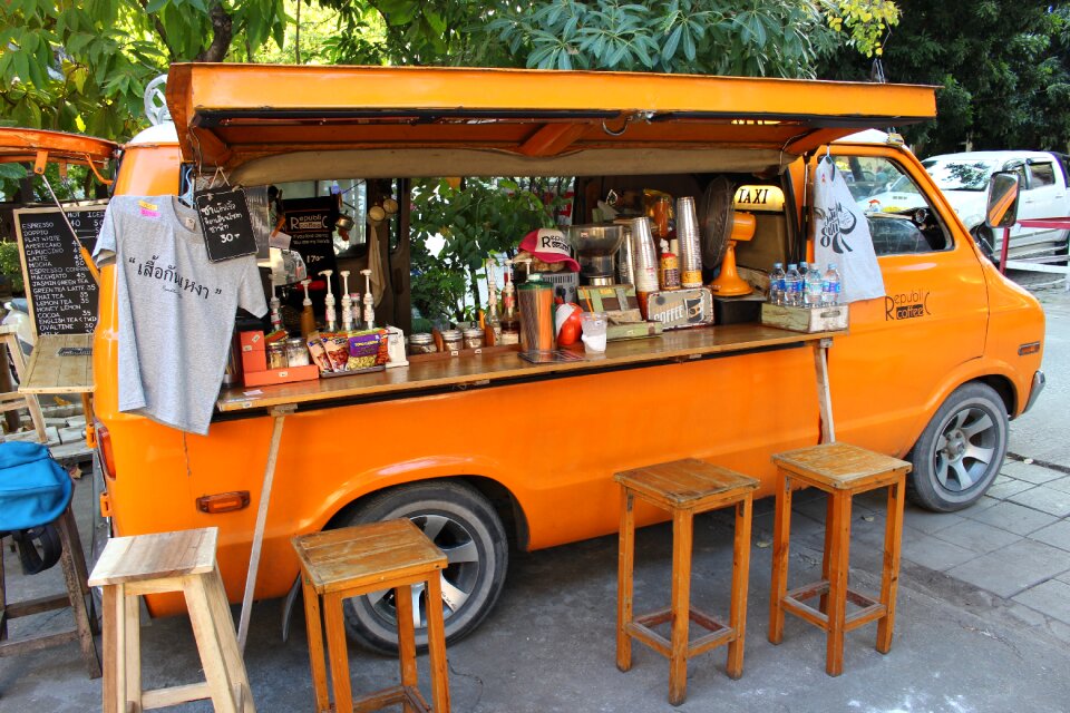 Business restaurant vehicle