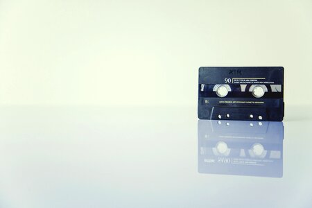 Audio music cassette recorder photo