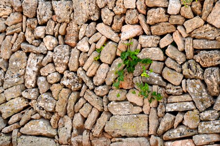 Masonry natural stone old photo