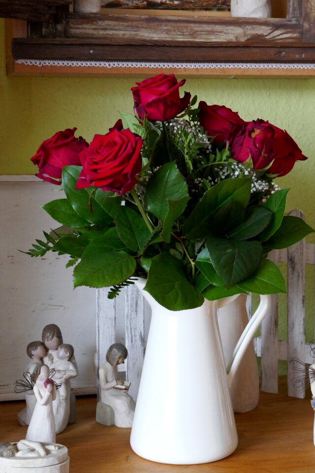 Bouquet of roses decoration vintage