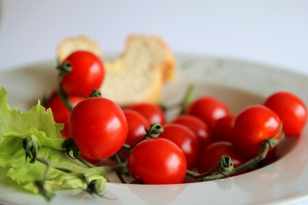 Salad vegetables red