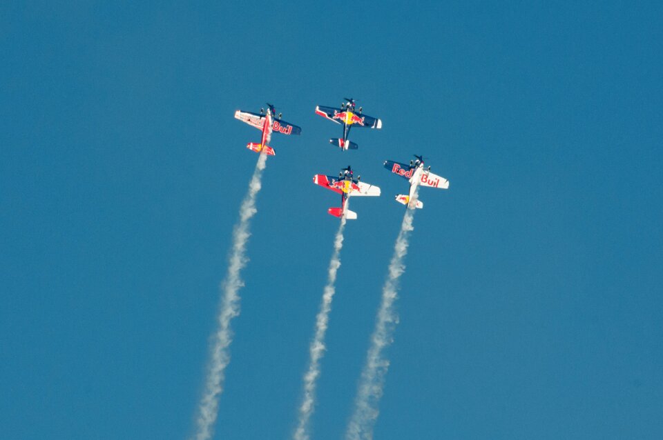 Event aerobatics sky
