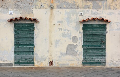 Seafront doors wood