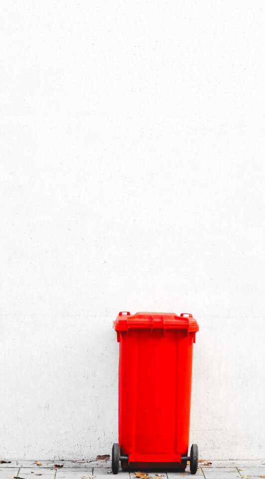 Colorful urban disposal