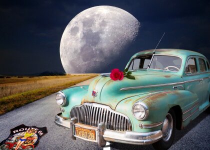 Automotive vintage car automobile historically