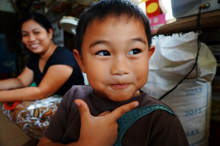 Mactan island kid photo