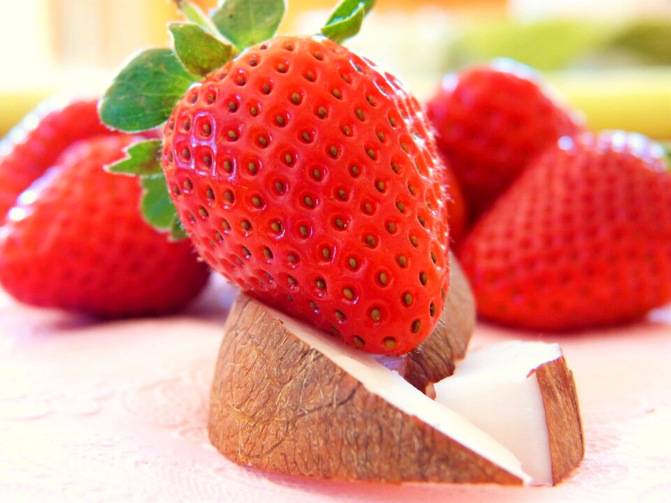 Sweet fruity coconuts