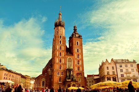 Poland square cracow photo