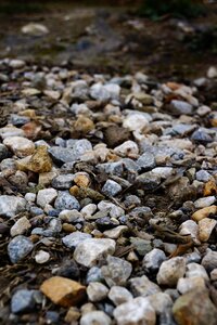 Gravel outdoor natural