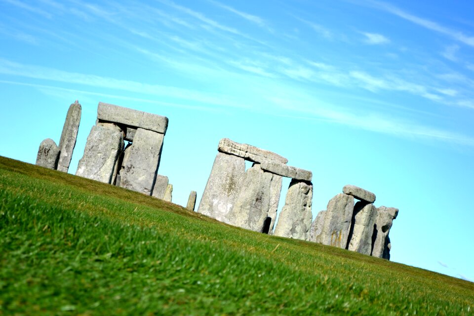 The stones view grass