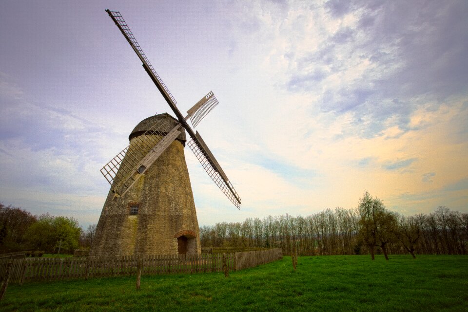 Lonely weather landscape