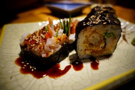 Gourmet restaurant eel rice photo
