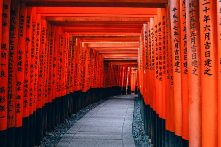 Path shinto temple