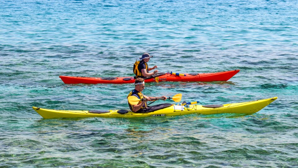 Canoeing summer adventure photo