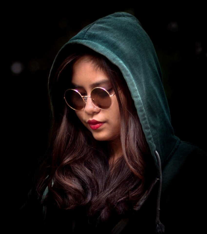 Woman dramatic gorgeous