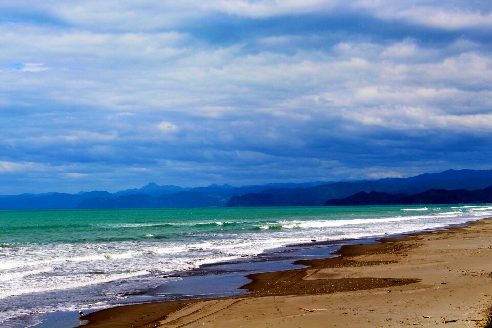 New zealand landscape sky