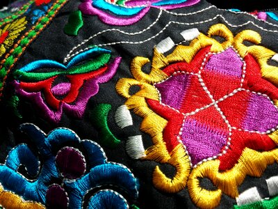 Textile colorful texture