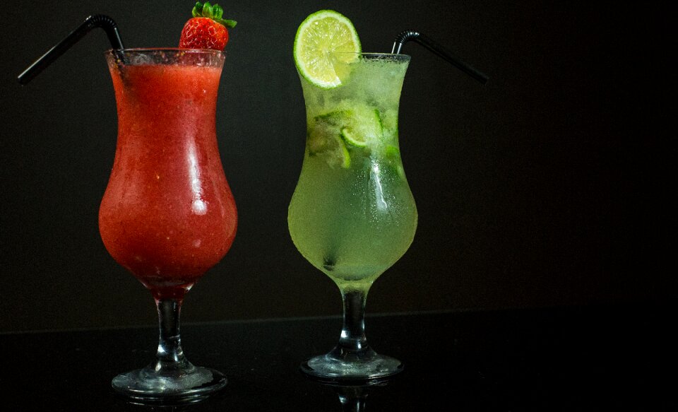Strawberry drink summer