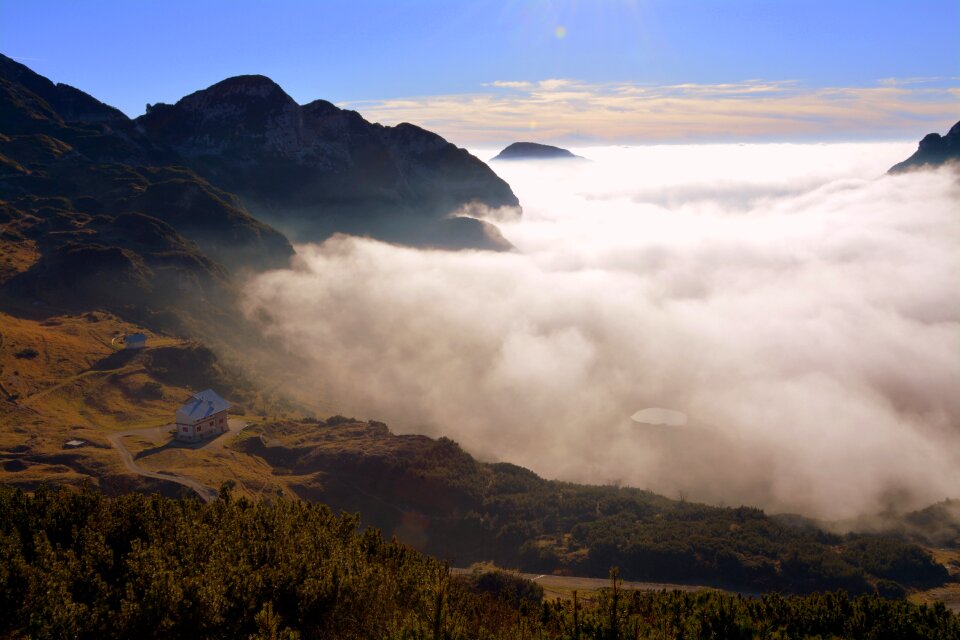 Landscape tops italy