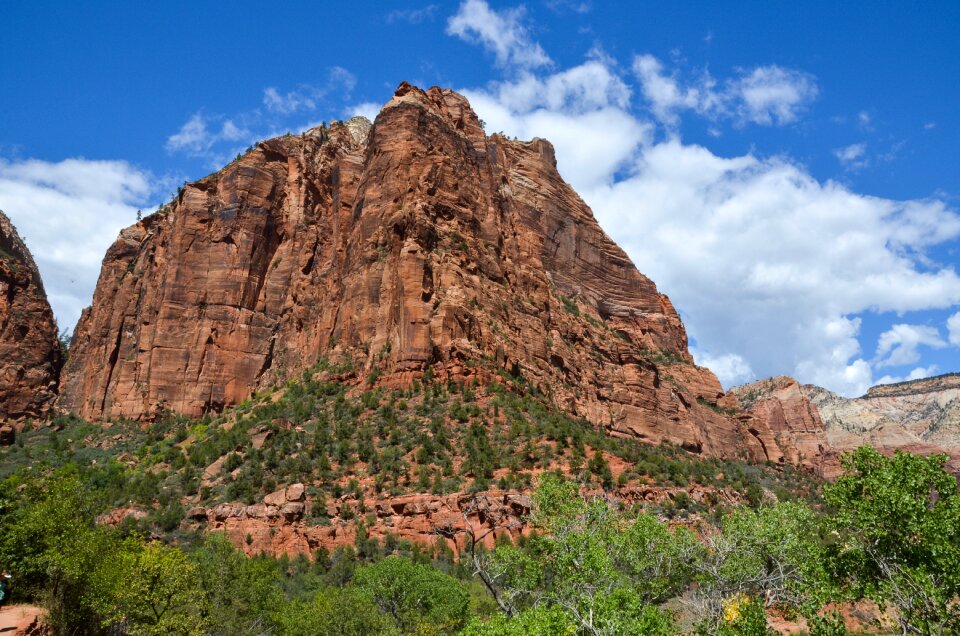 Utah zion national park hiking photo