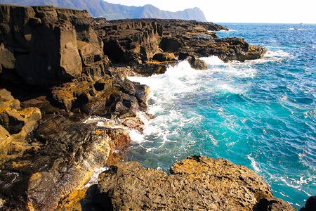 Hachijojima sea coast photo