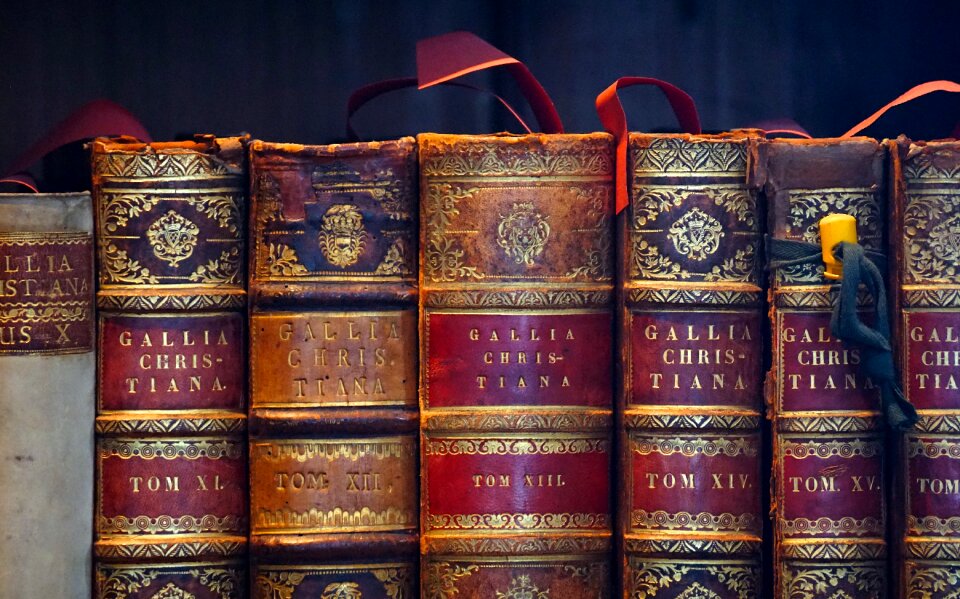 Old book close up old