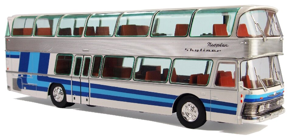 Double-decker coach transport and traffic