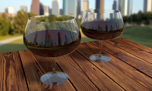 Alcohol drink wine glass photo