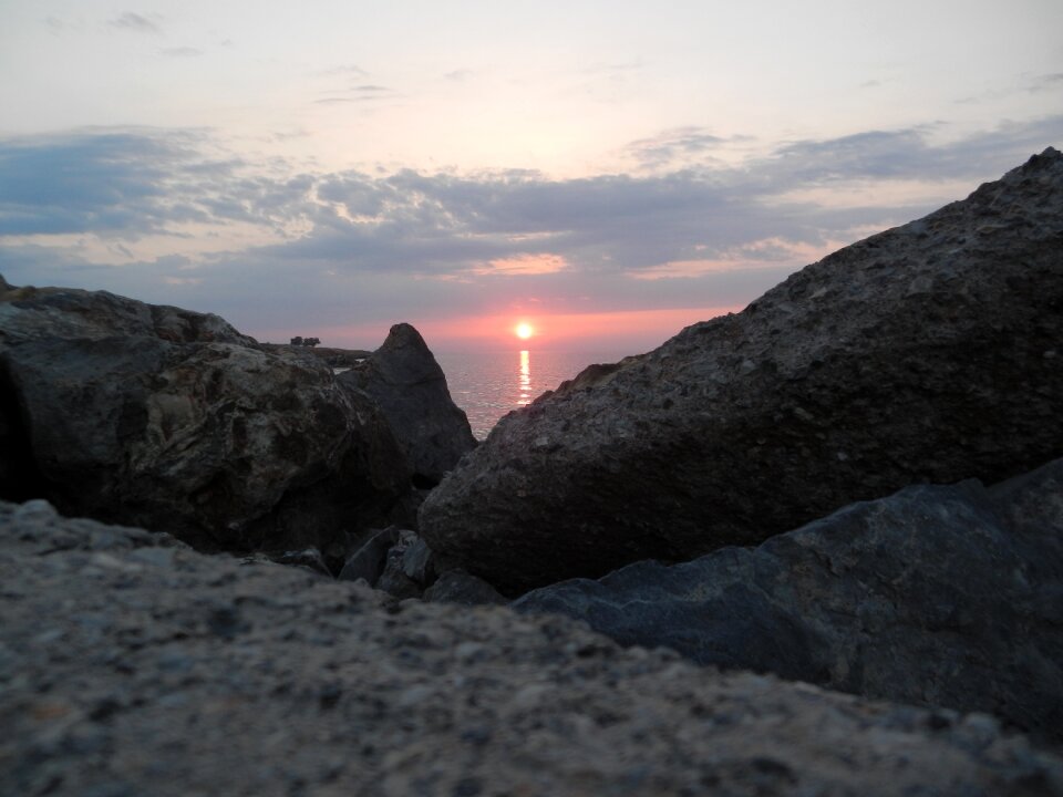 Holiday greek sky