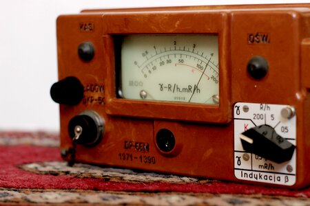 Radiometer radioactive nuclear power