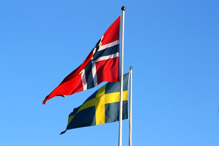 Swedish norwegian sweden's flag