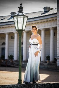 Castle lantern dress