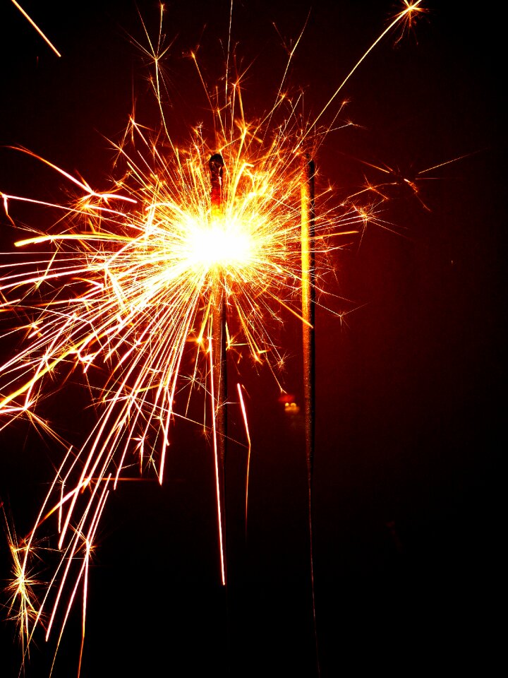 Fireworks greeting congratulations photo