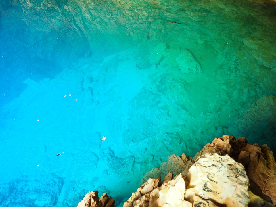 Bluish shining deep