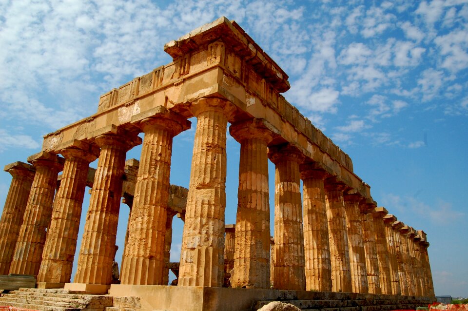 Ancient times ruin sicily