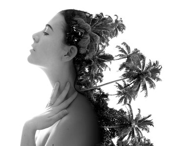 Profile portrait nature