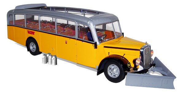 Model buses travel and line coach buses