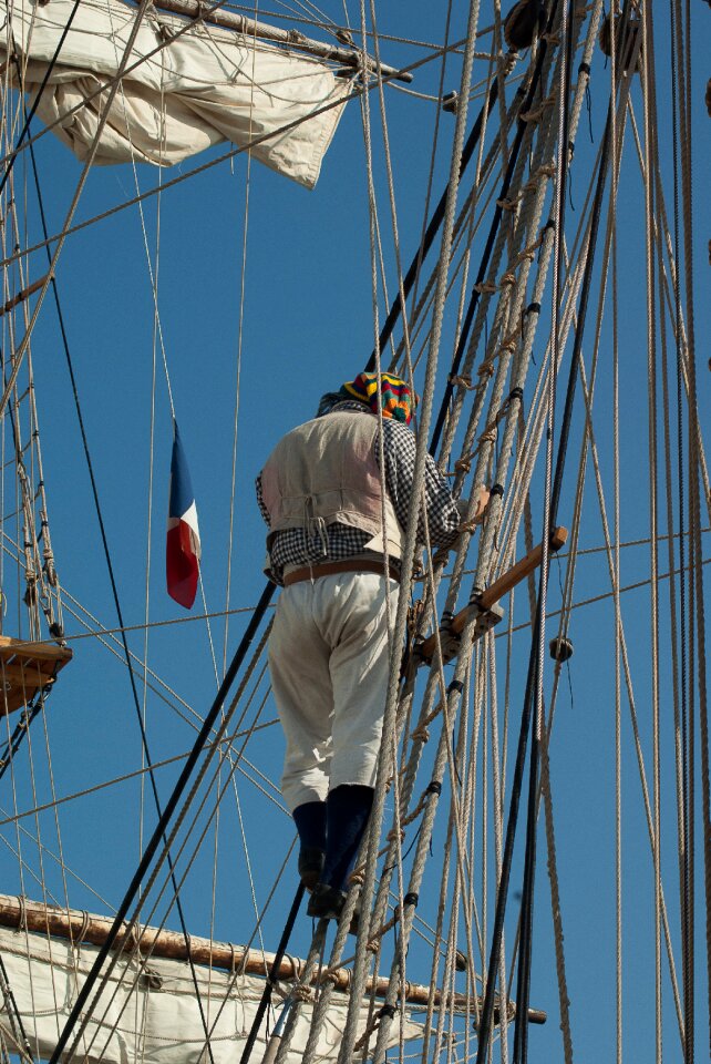 Sailing boat ship