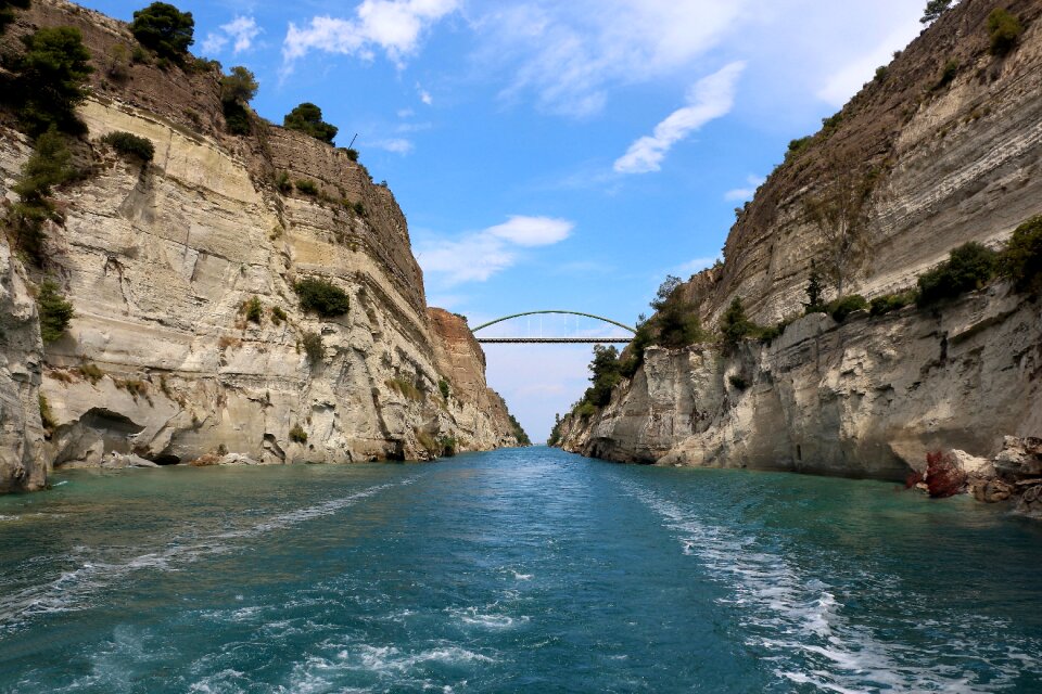 Greece waterway ships