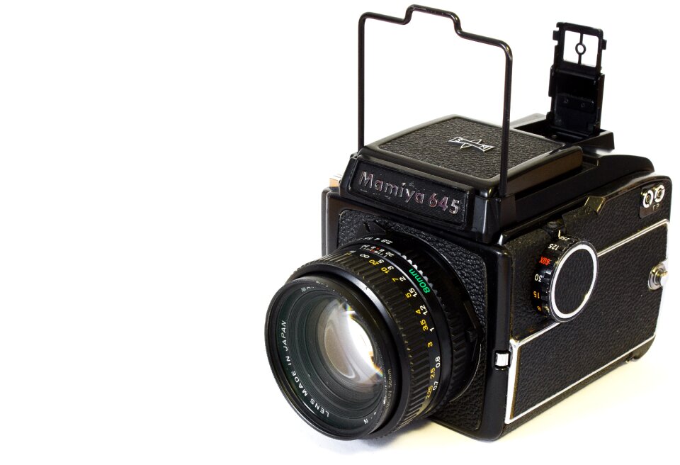 Mamiya old camera photograph