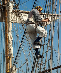 Sailing boat ship